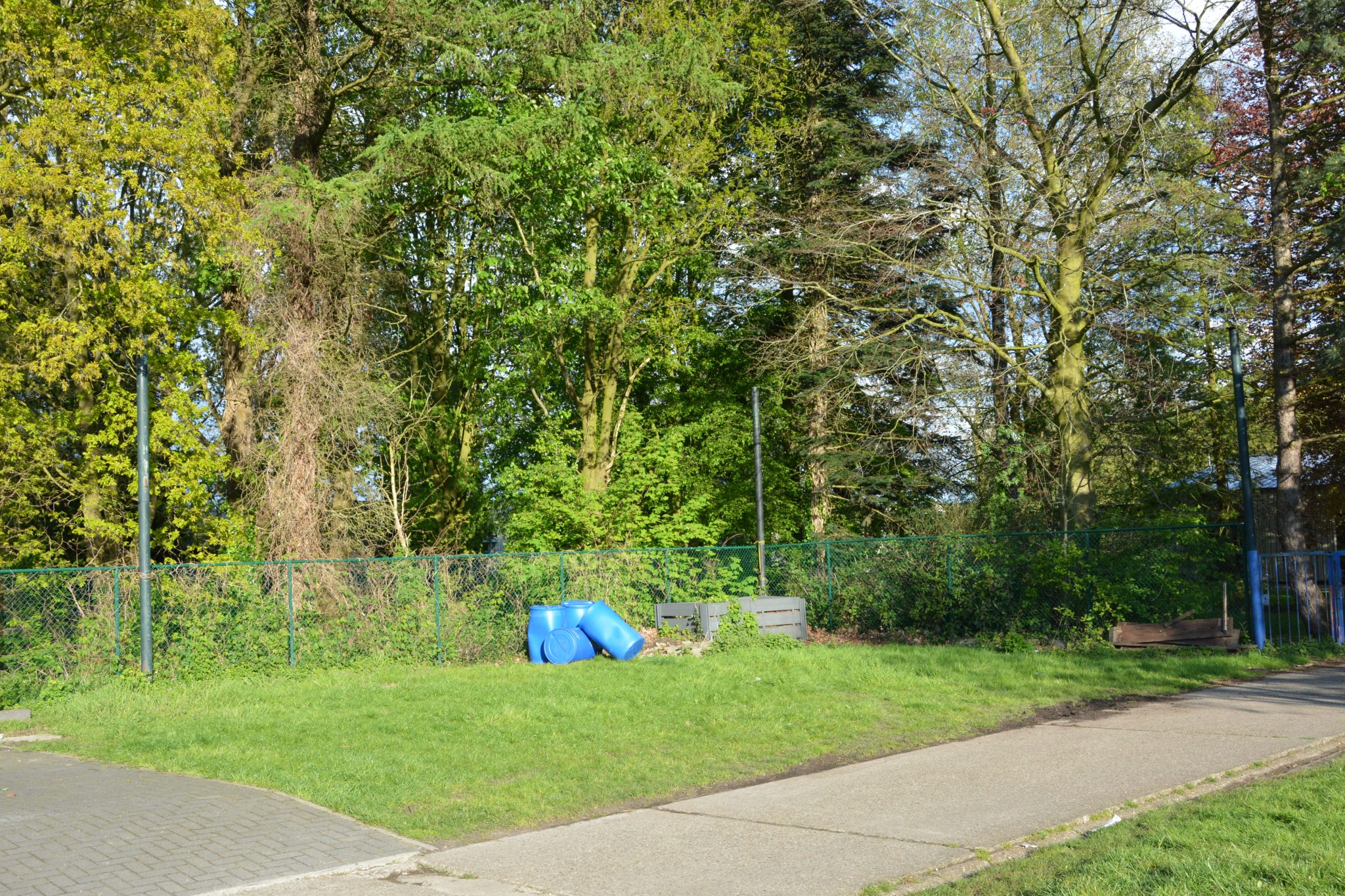 Buitenzicht grasveld